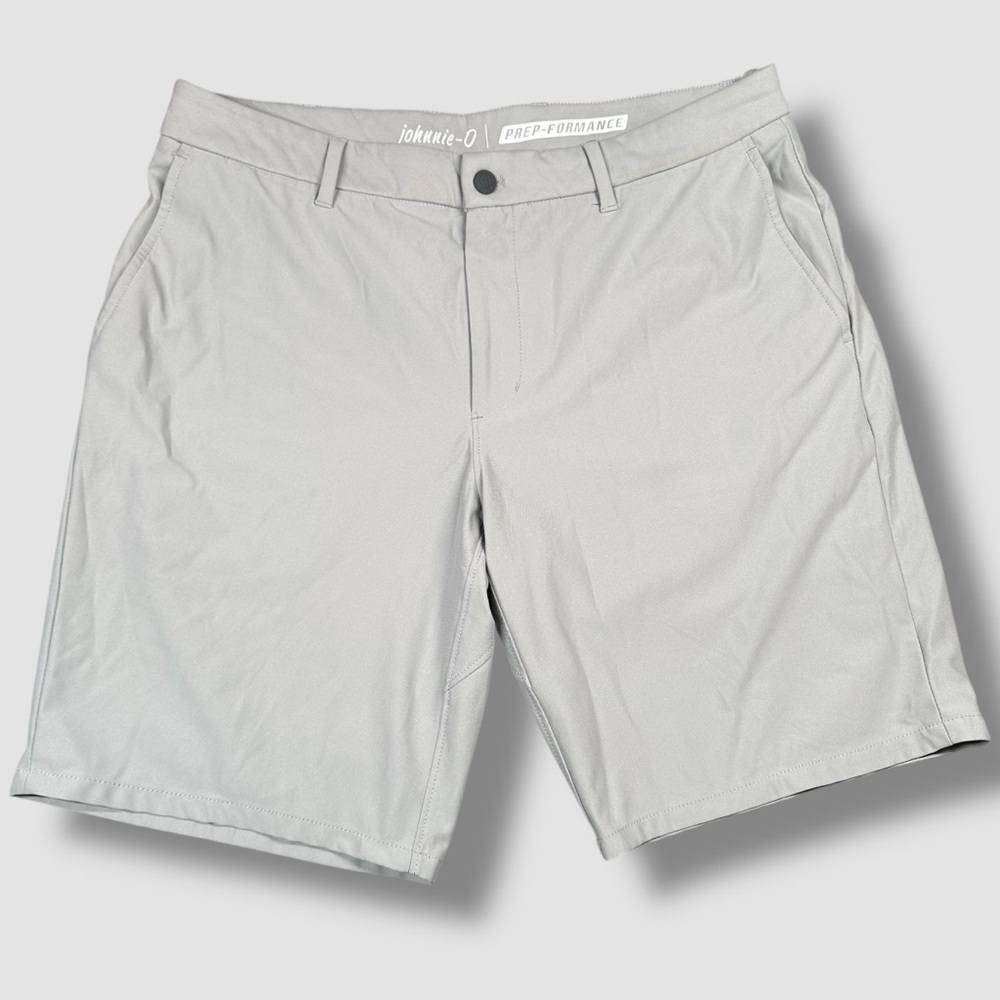 Johnnie-O Cross Country Prep-Formance Shorts Men’s 34 Quarry Grey